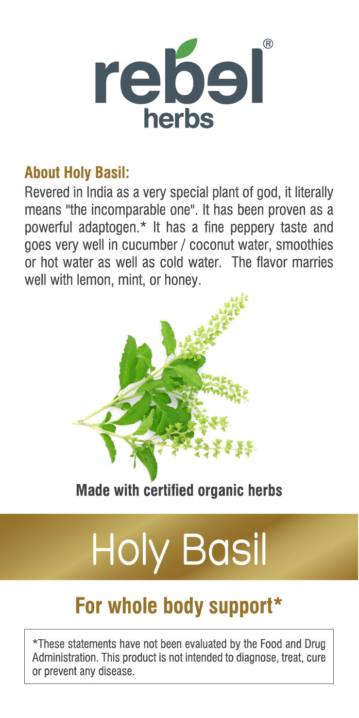 Holy Basil Dual Extracted Powder
