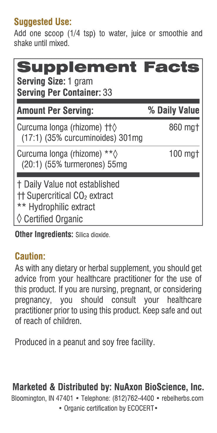 Turmeric Dual Extracted Powder