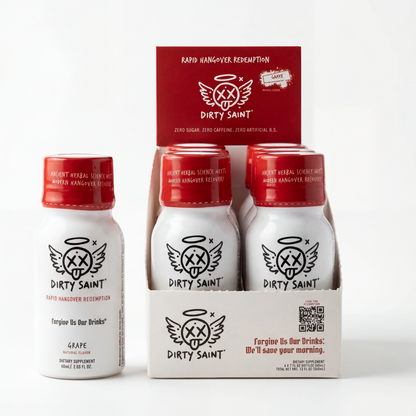 Rapid Hangover Recovery Shot in Natural Grape Flavor