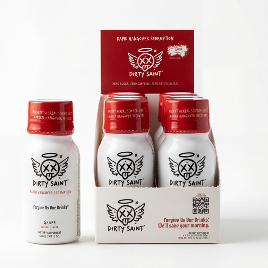 Rapid Hangover Recovery Shot in Natural Grape Flavor