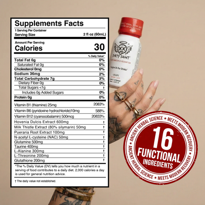 Rapid Hangover Recovery Shot in Natural Grape Flavor