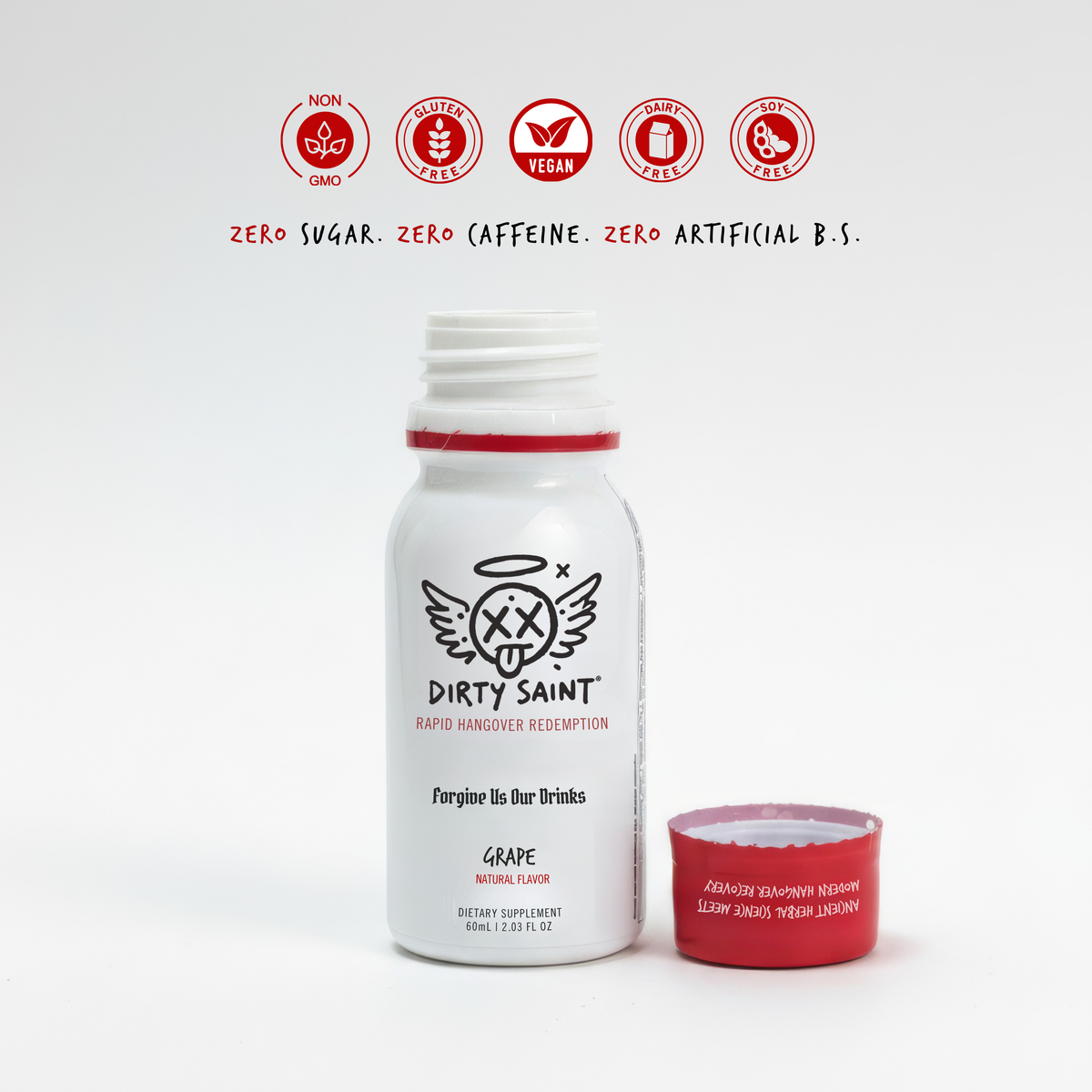 Rapid Hangover Recovery Shot in Natural Grape Flavor