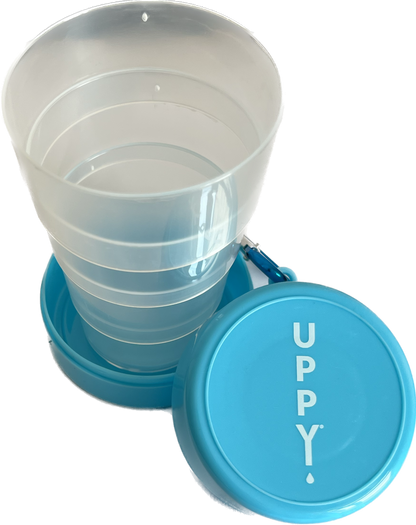Uppy! On-The-Go Cup with Effervescent Tablet Holder
