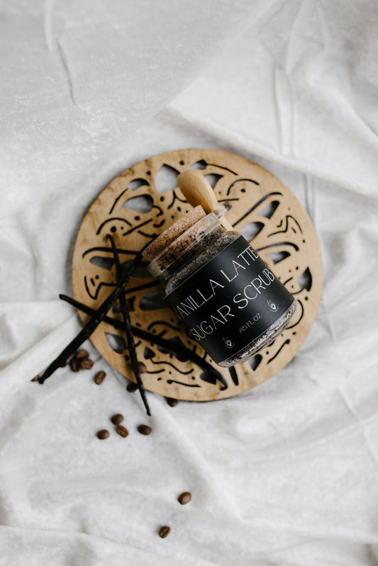 Vanilla Latte Sugar Scrub, 8.5 oz-0