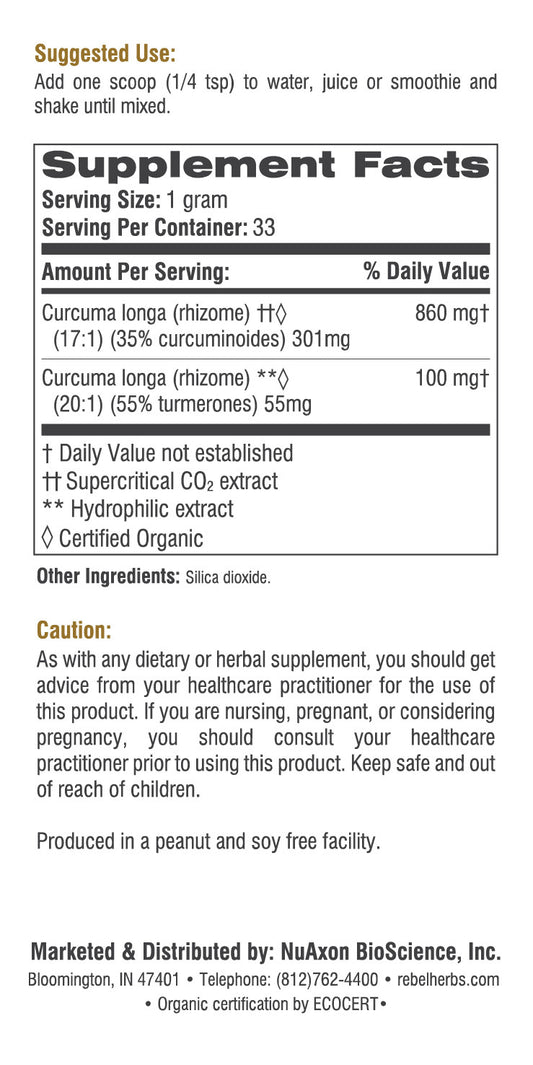 Turmeric Dual Extracted Powder