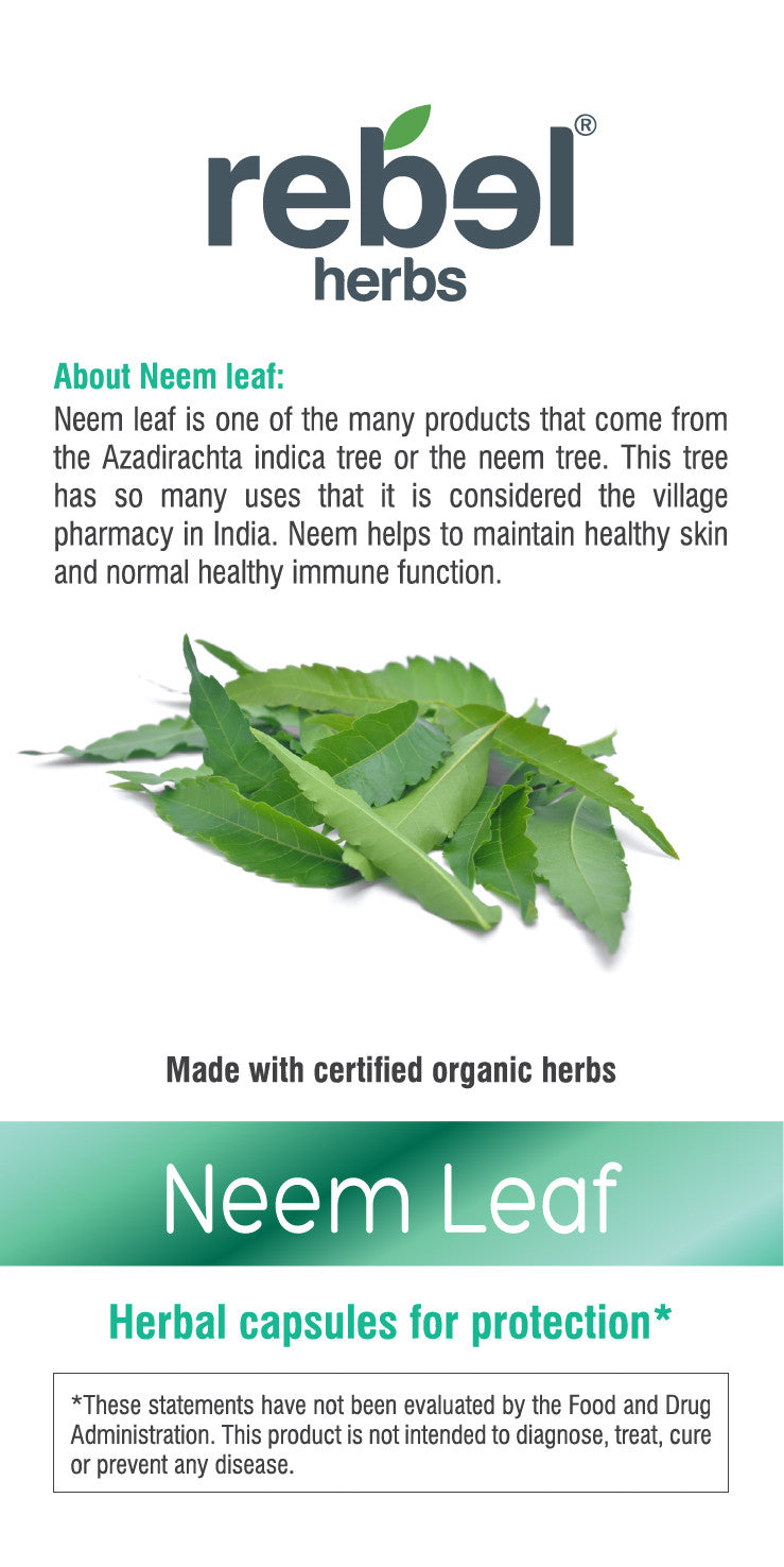 Neem Leaf Capsules